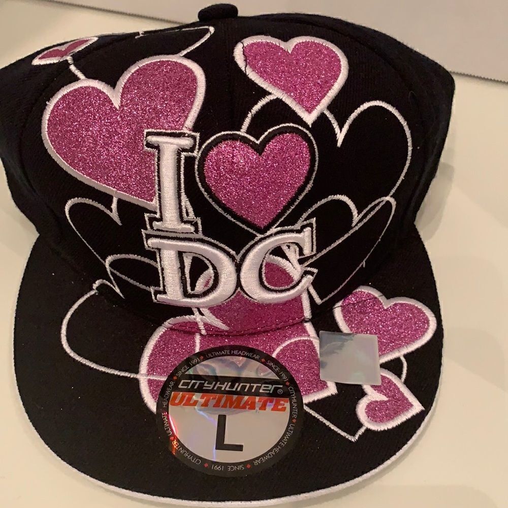 I Love DC Baseball Cap